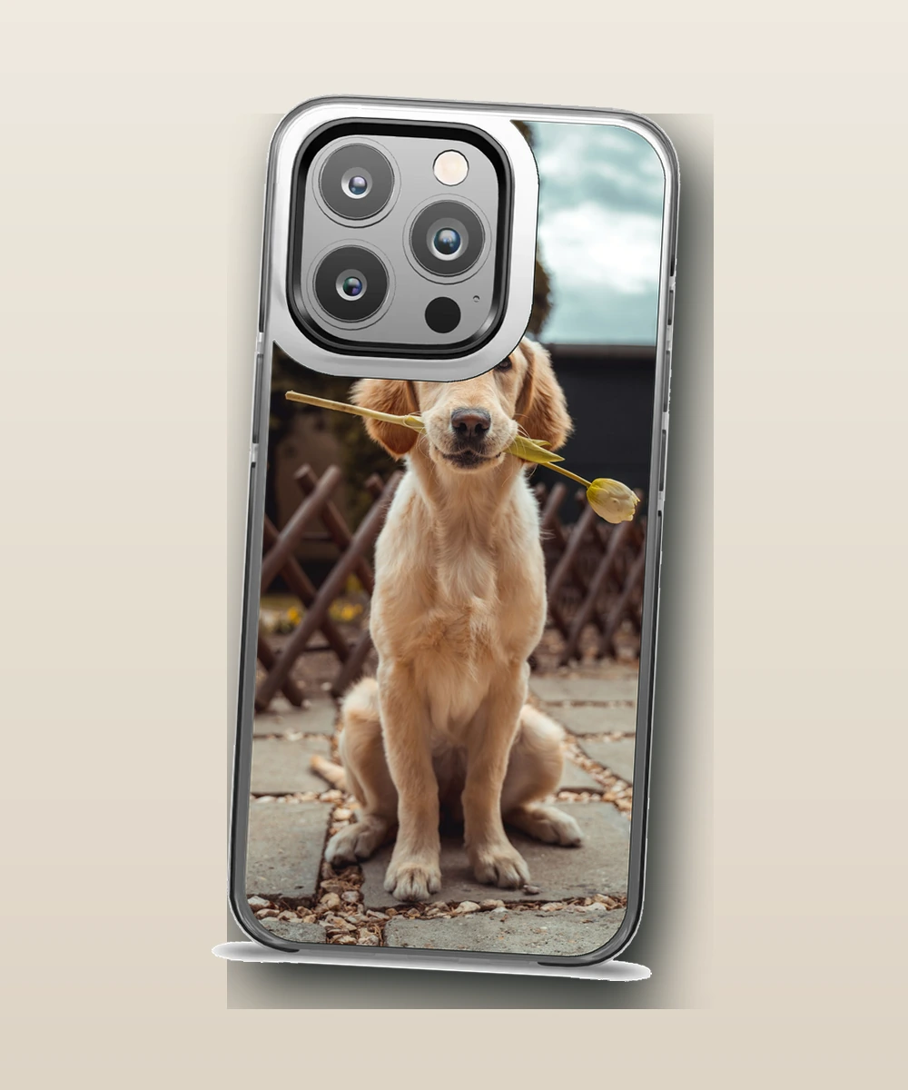 Custom pet photo iPhone case